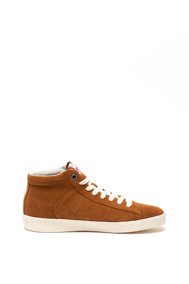 Pepe Jeans London Pantofi sport mid-high de piele intoarsa Portobello Barbati