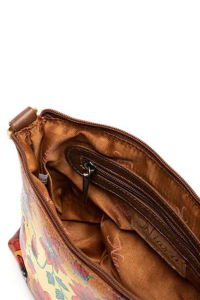 Niarvi Ръчно рисувана кожена чанта през рамо Жени