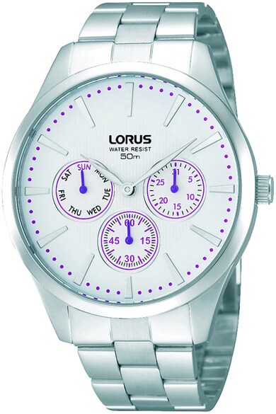 Lorus Multifunkciós rozsdamentes acél karóra férfi