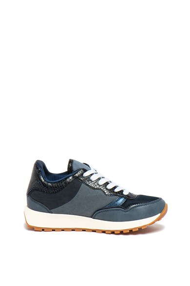 Pepe Jeans London Pantofi sport cu garnituri cu aspect de piele de sarpe Dean Mon Femei