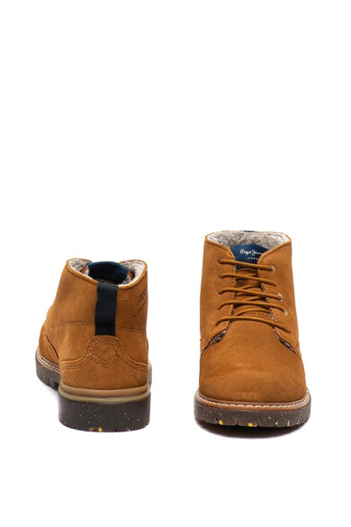 Pepe Jeans London Ghete de piele intoarsa Combat Fete