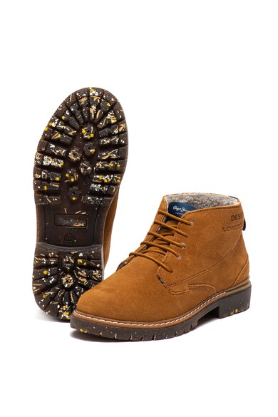 Pepe Jeans London Ghete de piele intoarsa Combat Fete