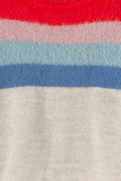 United Colors of Benetton Pulover din amestec de lana, cu model in dungi Fete