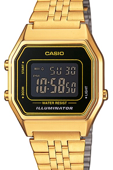 Casio Унисекс часовник с метална верижка Жени