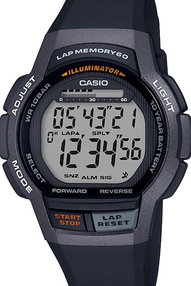 Casio Chrono karóra műanyag szíjjal férfi