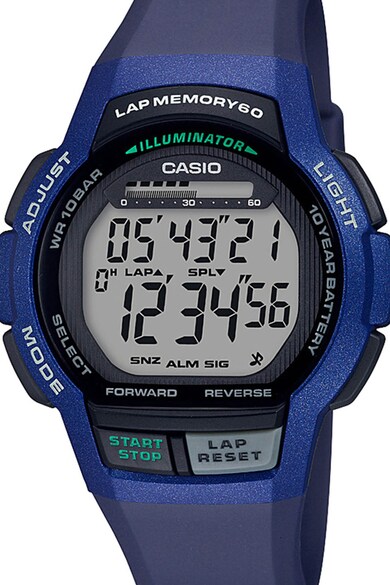 Casio Chrono karóra műanyag szíjjal férfi