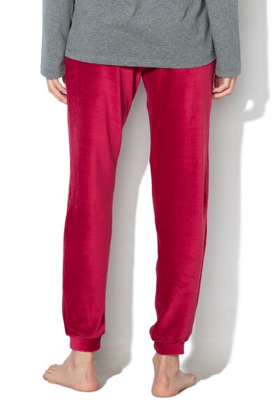 Undercolors of Benetton Pantaloni sport de casa, din fleece Femei