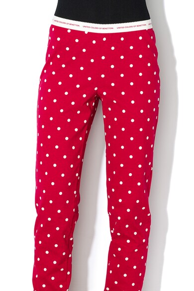 Undercolors of Benetton Pantaloni de pijama cu model cu buline Femei