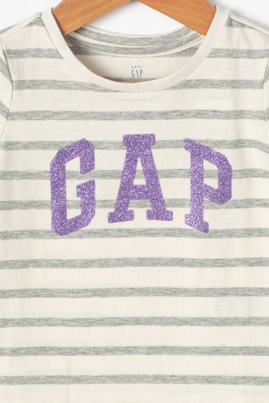 GAP Tricou cu imprimeu si insertii stralucitoare Fete