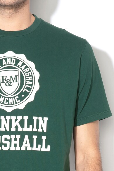Franklin & Marshall Logómintás póló férfi