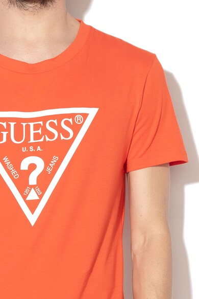 GUESS Tricou de casa cu detaliu logo 7 Barbati