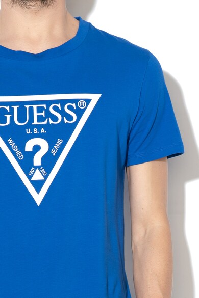 GUESS Tricou de casa cu detaliu logo 7 Barbati