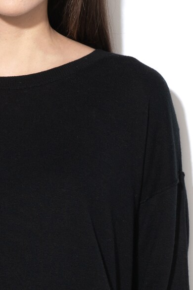 EDC by Esprit Organikuspamut-tartalmú pulóver aszimmetrikus alsó szegéllyel női