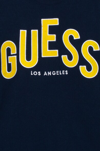 GUESS JEANS Рокля суитшърт с бродерии Момичета