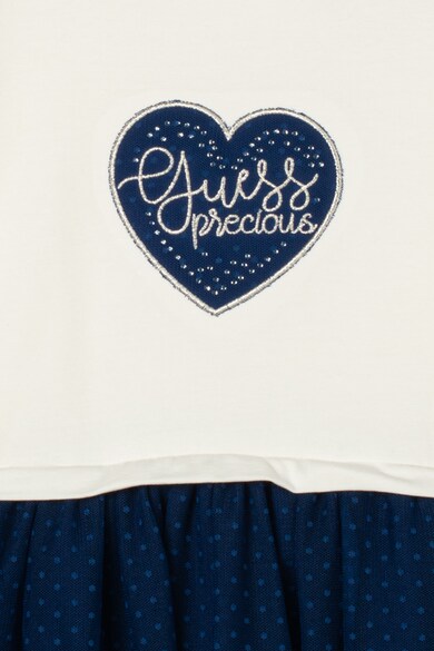 GUESS JEANS Rochie evazata cu strat exterior de plasa Fete