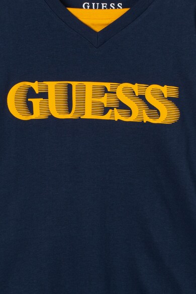 GUESS JEANS Logómintás felső Fiú