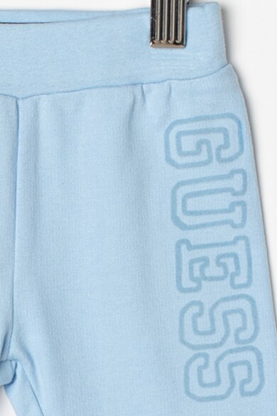 GUESS JEANS Set de hanorac cu fermoar si pantaloni sport, cu captuseala din material teddy Baieti