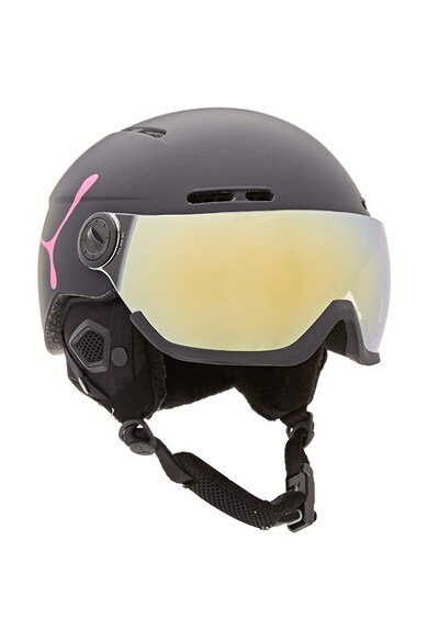 Cebe Casca ski  Fireball Matt Black/Pink Femei