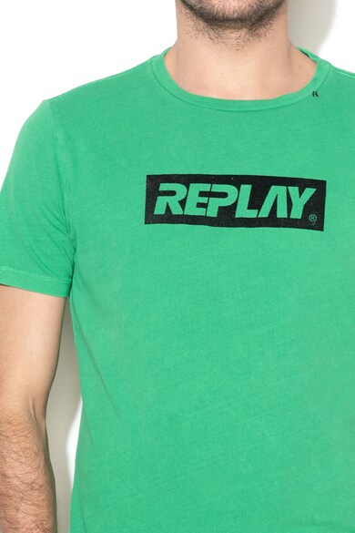 Replay Tricou cu aplicatie logo Barbati