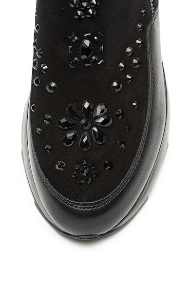 Geox Велурени спортни обувки с декоративни камъни Жени