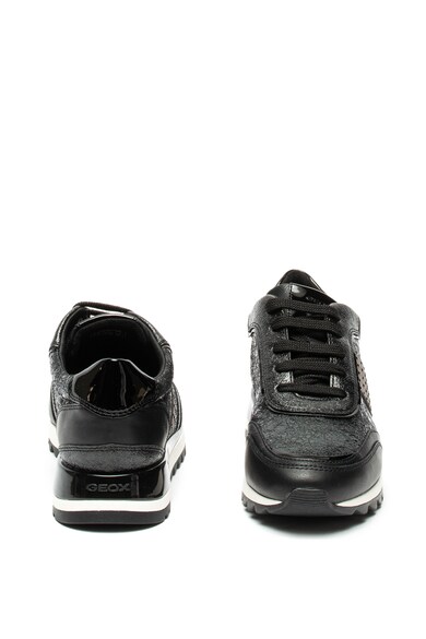 Geox Pantofi sport din piele cu aplicatii cu nituri Tabelya Femei