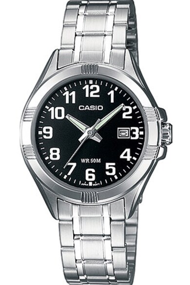 Casio Ceas analog cu bratara metalica Femei