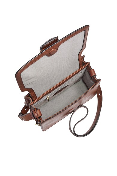 Fossil Geanta crossbody din piele ecologica, cu catarama metalica Wiley Femei