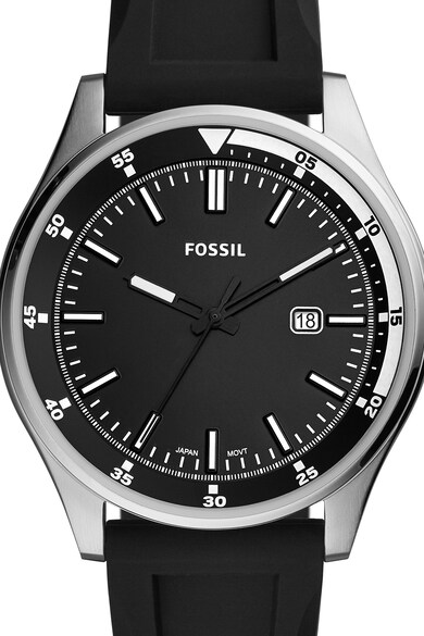 Fossil Ceas quartz cu o curea de silicon Barbati