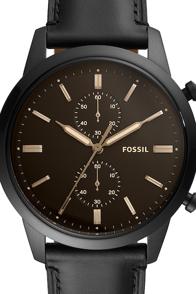 Fossil Часовник с кожена каишка Мъже