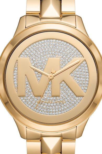 Michael Kors Ceas rotund decorat cu zirconia Femei