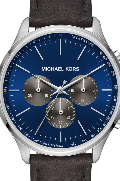 Michael Kors Часовник с кожена каишка Мъже