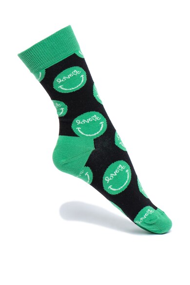 Happy Socks Set de sosete lungi unisex, cu imprimeu grafic - 3 perechi Femei