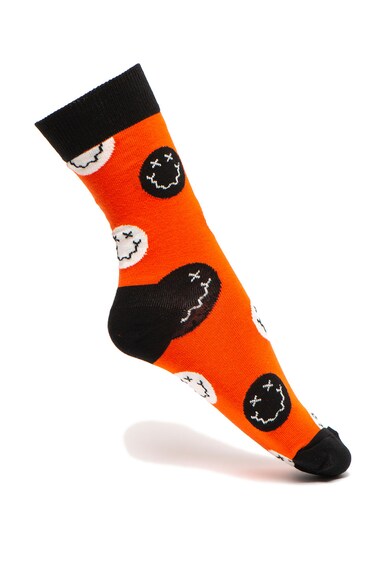 Happy Socks Set de sosete lungi unisex, cu imprimeu grafic - 3 perechi Barbati