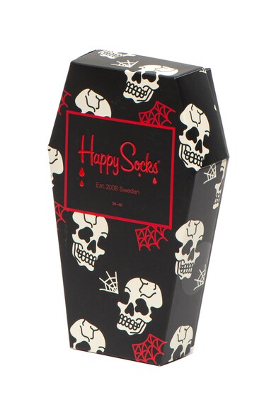 Happy Socks Set de sosete lungi unisex, cu imprimeu grafic - 3 perechi Femei