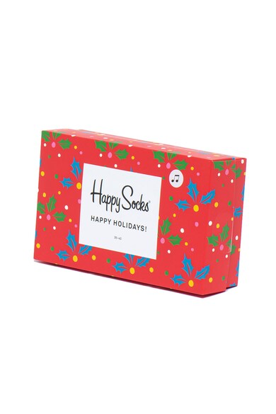 Happy Socks Unisex mintás hosszú zokni szett - 3 pár férfi