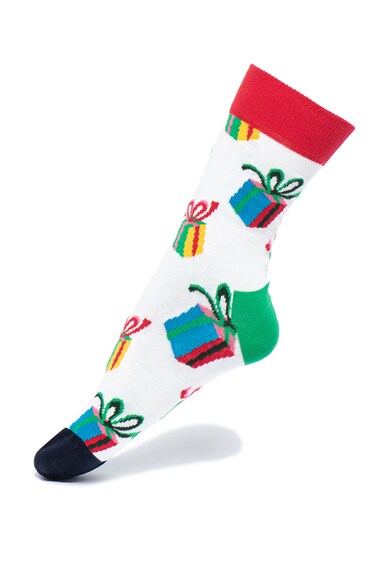 Happy Socks Set de sosete lungi unisex, cu imprimeu grafic - 3 perechi Femei