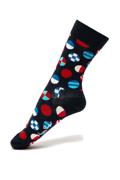 Happy Socks Set de sosete lungi unisex, cu imprimeu - 4 perechi Barbati