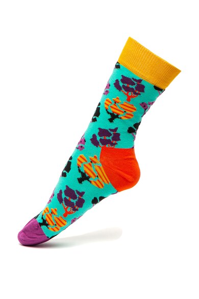 Happy Socks Unisex mintás hosszú zokni szett - 4 pár férfi