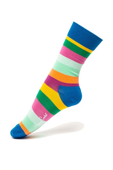 Happy Socks Set de sosete lungi unisex, cu model - 2 perechi Barbati