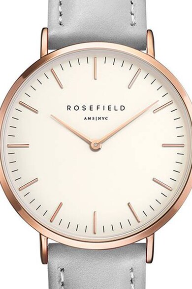 Rosefield Ceas analog cu o curea din piele Femei