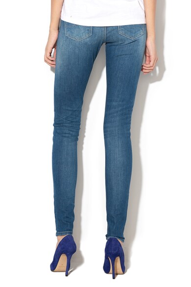 Pepe Jeans London Blugi skinny cu aspect decolorat Pixie Femei