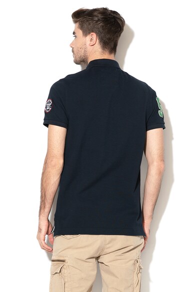 SUPERDRY Tricou polo cu logo brodat Barbati