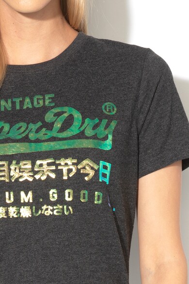 SUPERDRY Tricou cu imprimeu logo Premium Femei