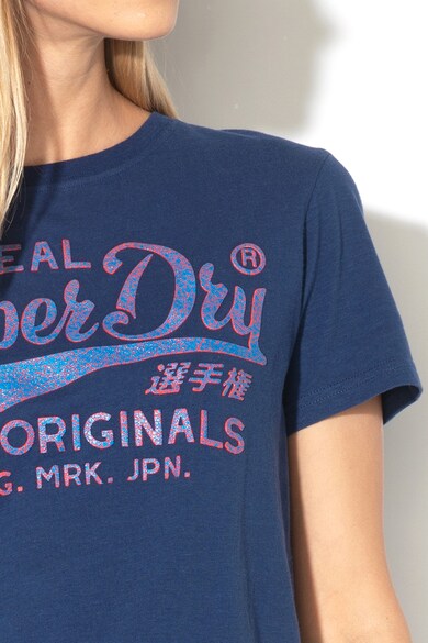 SUPERDRY Real Originals logómintás póló női