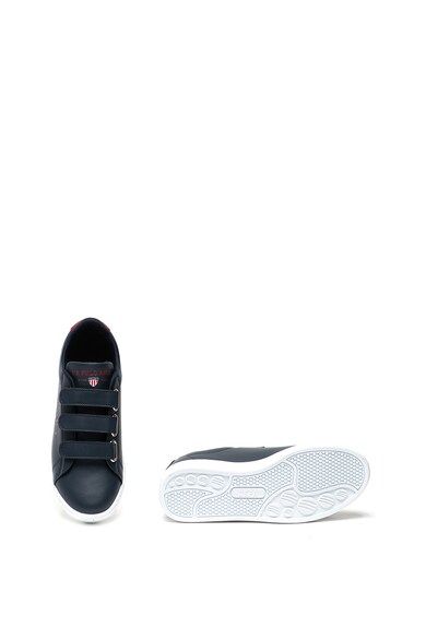 U.S. Polo Assn. Pantofi sport de piele ecologica, cu velcro Singer Femei