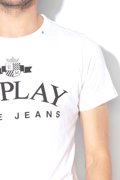 Replay Tricou cu imprimeu logo Barbati