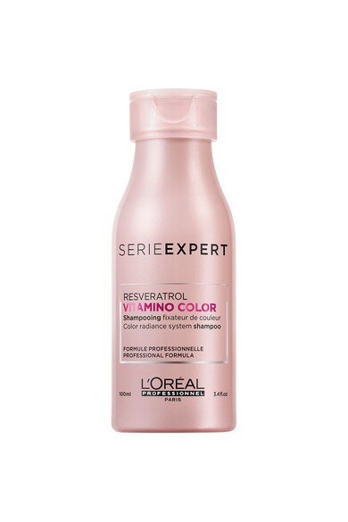 L'Oreal Professionnel Set  Serie Expert Vitamino Color pentru par colorat sau decolorat: Sampon A-OX 500 ml, Masca A-OX 250 ml, Sampon Resveratrol format calatorie 100 ml, Masca Resveratrol format calatorie 75 ml Femei