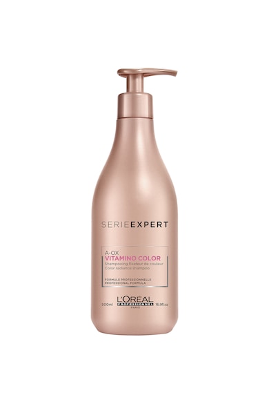 L'Oreal Professionnel Set  Serie Expert Vitamino Color pentru par colorat sau decolorat: Sampon A-OX 500 ml, Masca A-OX 250 ml, Sampon Resveratrol format calatorie 100 ml, Masca Resveratrol format calatorie 75 ml Femei