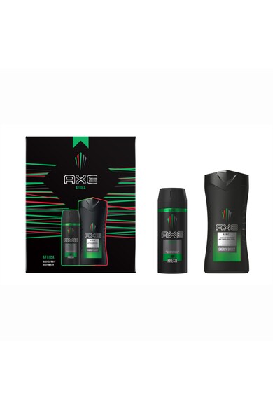 Axe Set Cadou  Africa: Gel de dus, 250ml + Spray corp, 150ml Femei