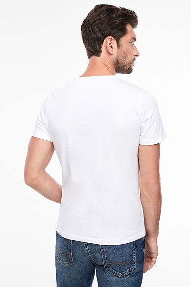 s.Oliver Tricou slim fit cu imprimeu grafic Barbati